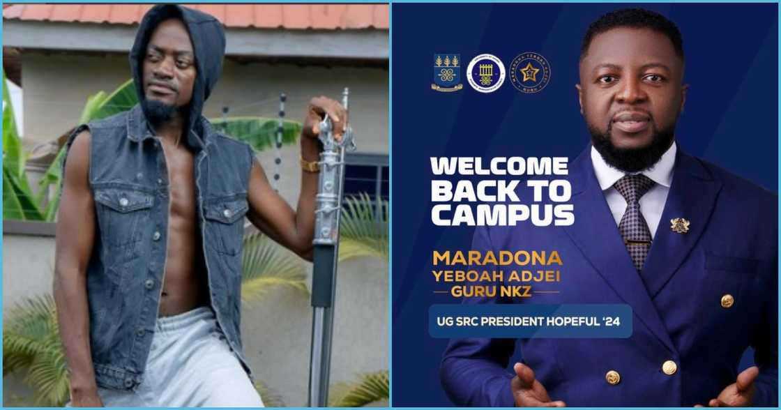 Lil Win joins Guru on door-to-door campaign for UG SRC President