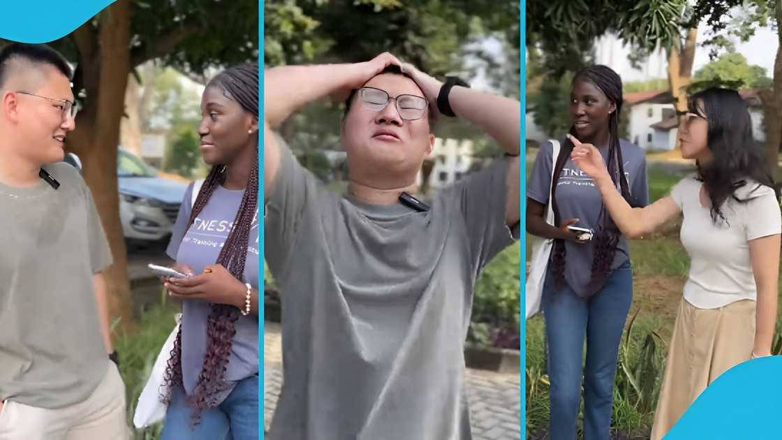 Chinese Man, Woo, Ghanaian Lady, Impeccable Twi, Ghana Card Chinese Man, Woo, Ghanaian Lady, Impeccable Twi, Ghana Card