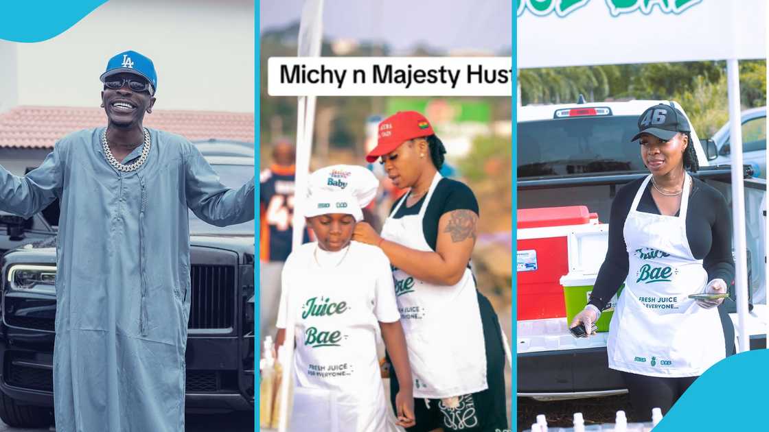 Shatta Wale's son, social media, Ghanaians, Juice Bae, businesses, roadside stall, Michy, Majesty Shatta Wale's son, social media, Ghanaians, Juice Bae, businesses, roadside stall, Michy, Majesty