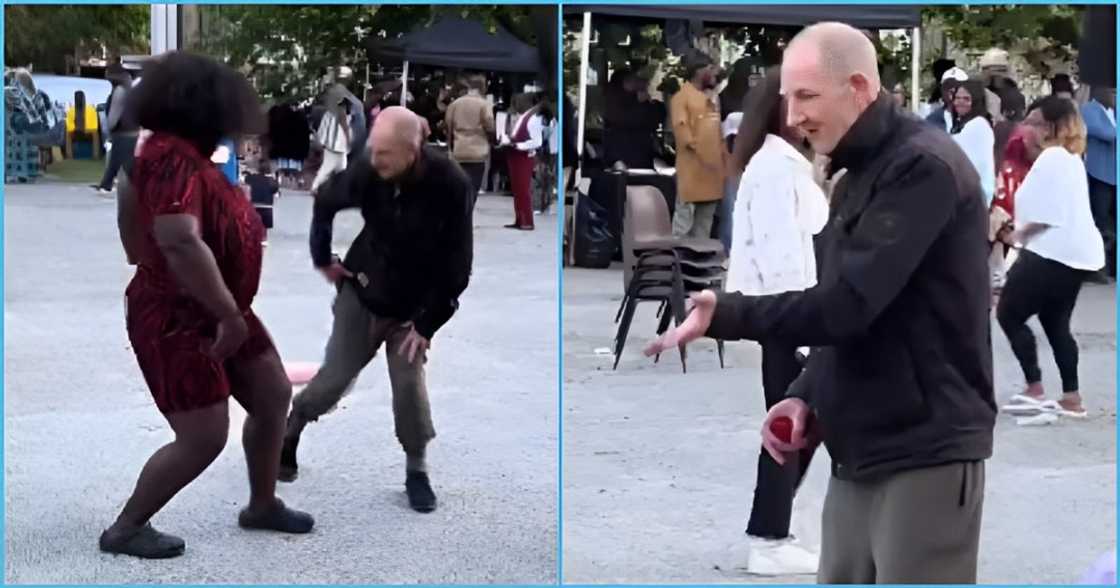 Onyibo man goes viral as he grooves to Castro's hit song, Toffee in Manchester Onyibo man goes viral as he grooves to Castro's hit song, Toffee in Manchester