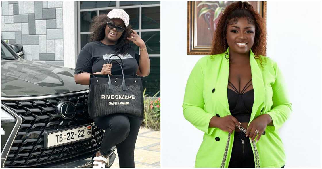 Tracey Boakye flaunts Lexus LX