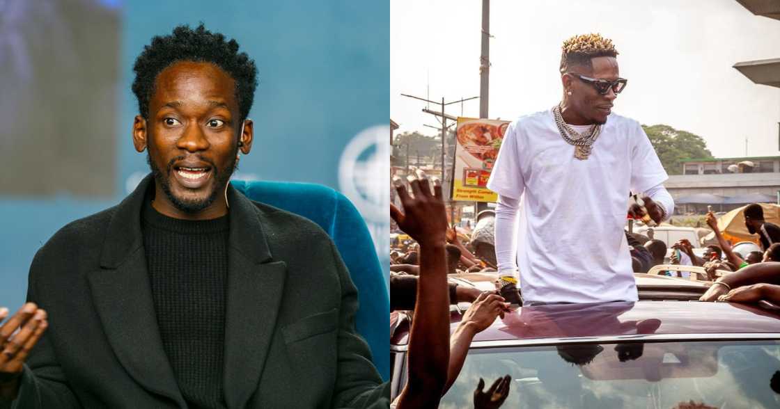 Mr Eazi and Shatta Wale Mr Eazi and Shatta Wale
