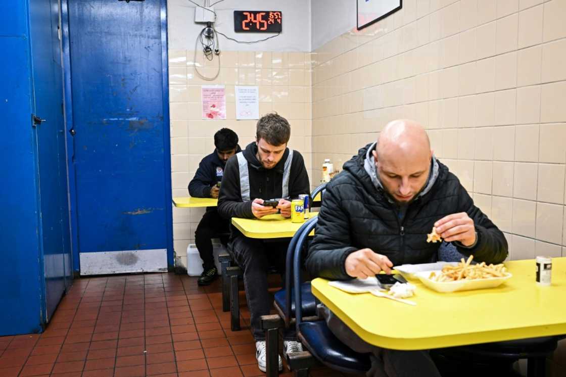 The market has its own cafe and post office The market has its own cafe and post office