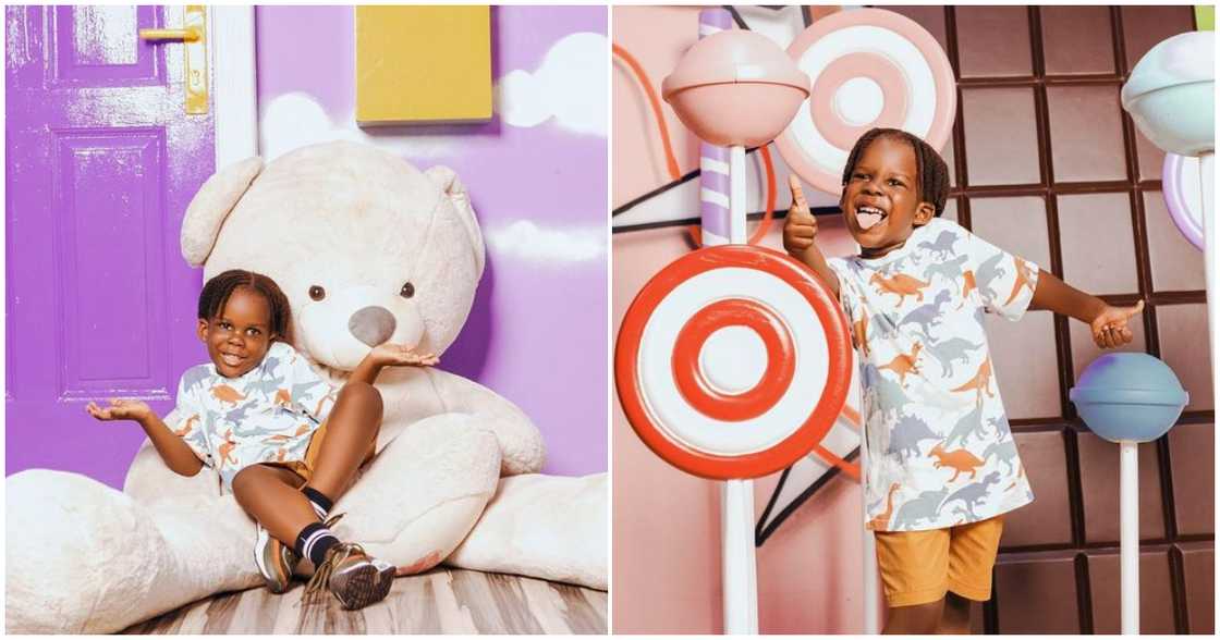 Stonebwoy's son Janam celebrates his 4th birthday in pictures Stonebwoy's son Janam celebrates his 4th birthday in pictures