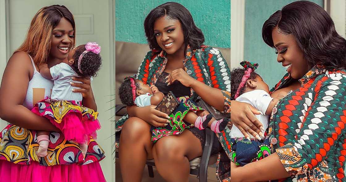 Nana Akua Nhyira: Tracey Boakye's daughter celebrates 1st birthday with adorable photos Nana Akua Nhyira: Tracey Boakye's daughter celebrates 1st birthday with adorable photos