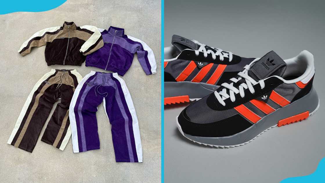 Tracksuits and retro sneakers Tracksuits and retro sneakers