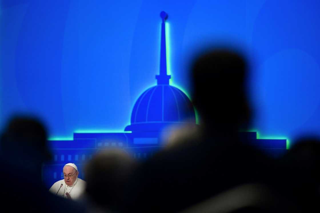 Pope Francis warned against the use of religion as a prop for power