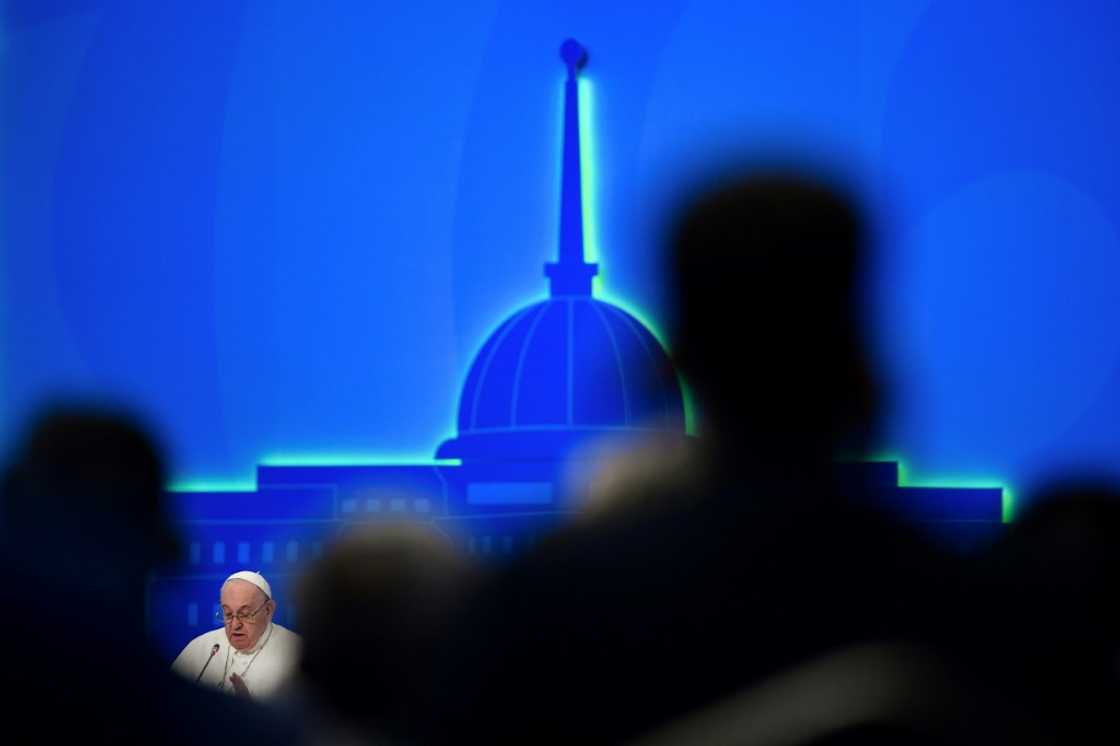 Pope Francis warned against the use of religion as a prop for power Pope Francis warned against the use of religion as a prop for power