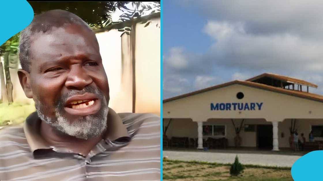 Alhassan Zaah, Mortuary man, Retired mortuary worker, Bolgatanga Regional Hospital Alhassan Zaah, Mortuary man, Retired mortuary worker, Bolgatanga Regional Hospital