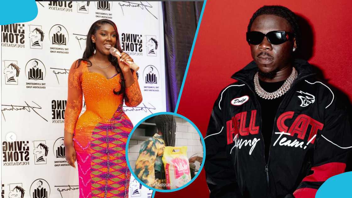 Stonebwoy and his wife, Stonebwoy, Ghanaian musicians, Ghanaian Celebrities, Ghanaian actress, Ghanaian celebrities, Dr Louisa Ansong