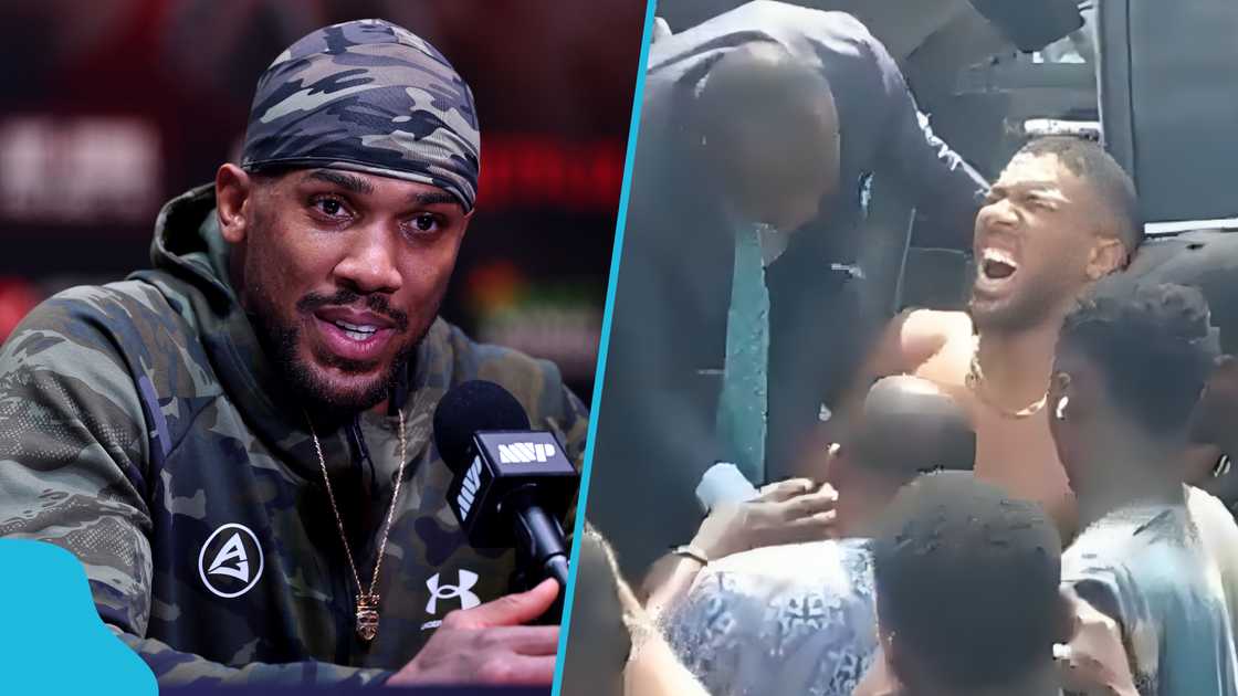 Anthony Joshua car accident, Anthony Joshua health update, tragic road accident Nigeria, Sina Ghami, Latif Ayodele, Joshua discharged from hospital, boxing community tributes.