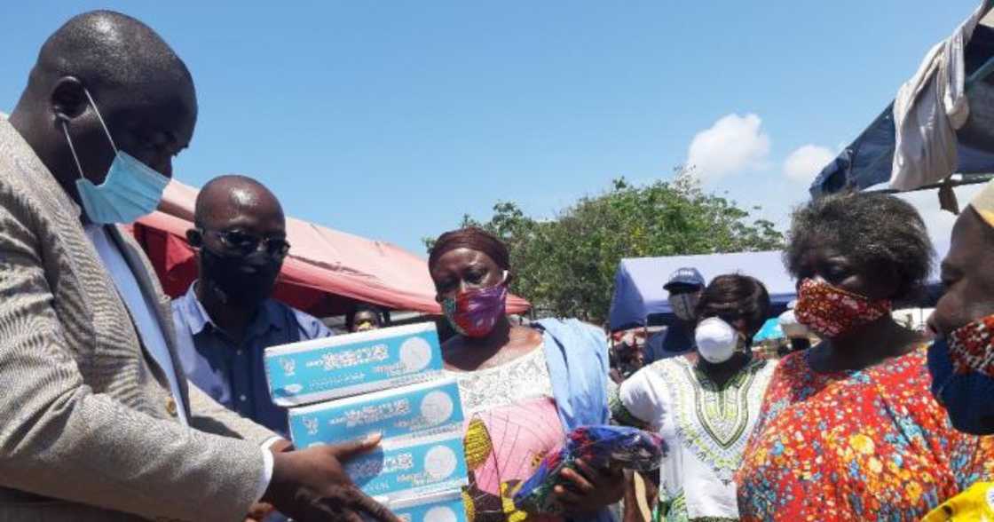 Tema traders taking advantage of surge in COVID-19 cases; increases prices of nose masks Tema traders taking advantage of surge in COVID-19 cases; increases prices of nose masks