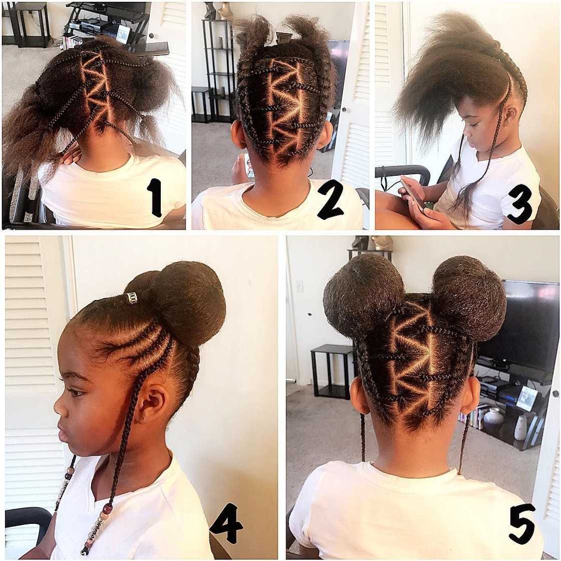 Ghana braids updos