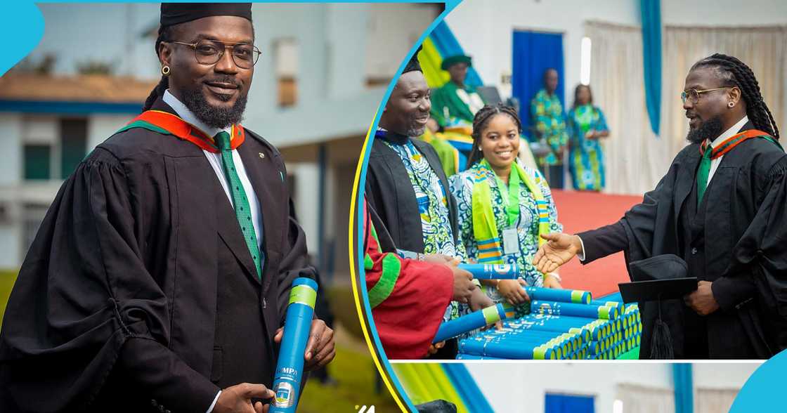 Samini graduates with a project management degree from GIMPA Samini graduates with a project management degree from GIMPA