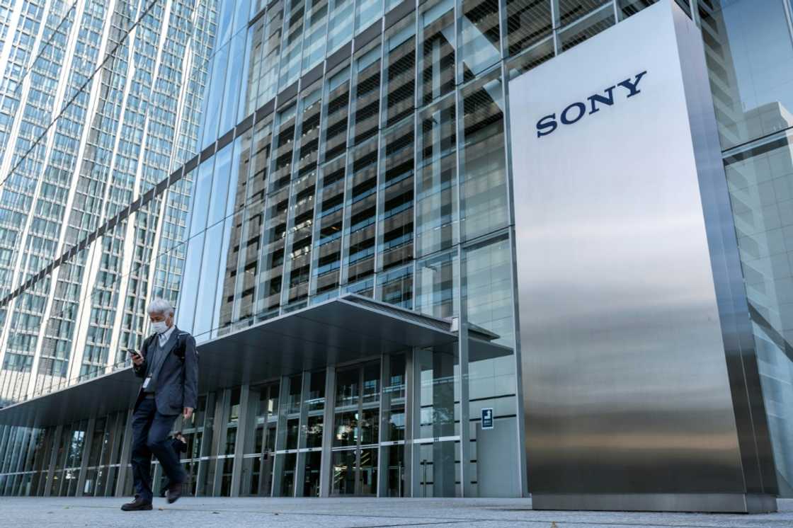 Sony said the weak yen had boosted profits in several sectors Sony said the weak yen had boosted profits in several sectors