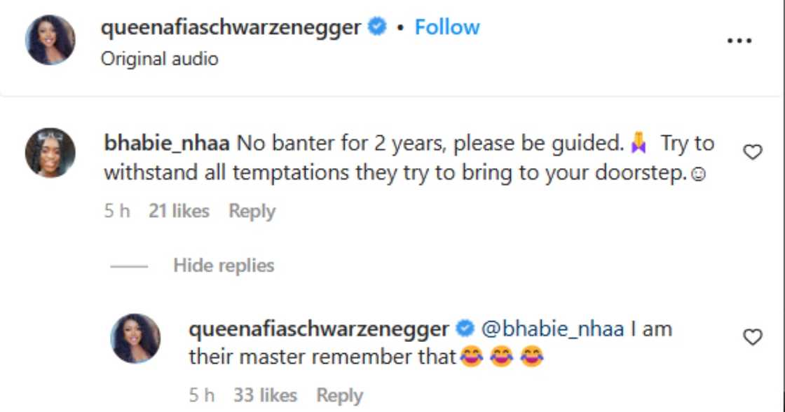 Afia Schwar's response to the 2-year court ban Afia Schwar's response to the 2-year court ban