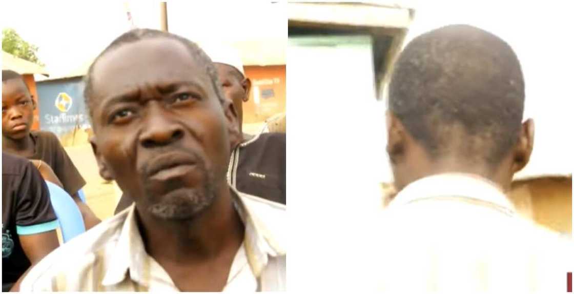 Emotional father Yakubu Sayibu who lost his son in Lamashegu shooting Emotional father Yakubu Sayibu who lost his son in Lamashegu shooting