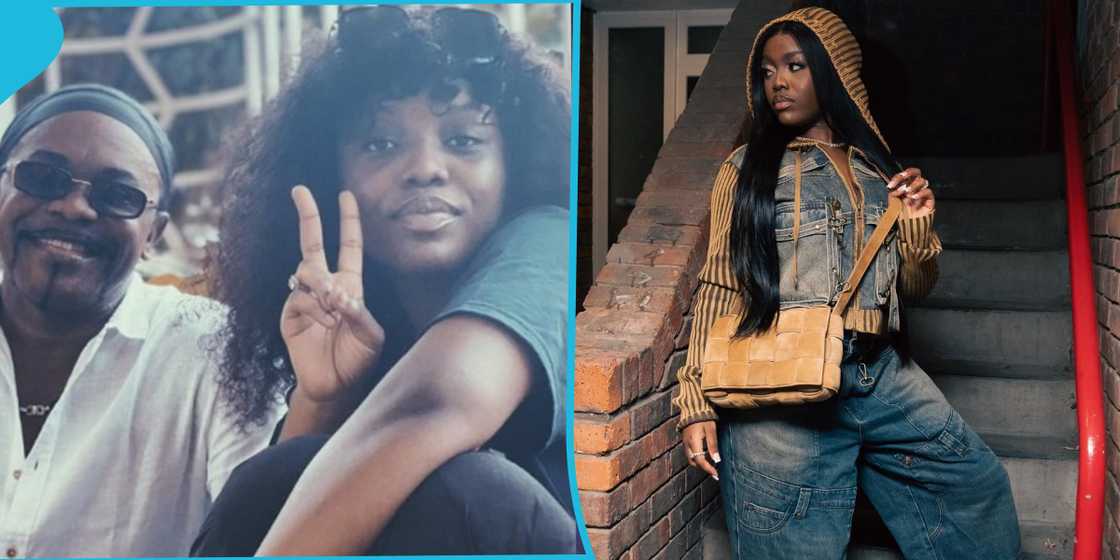 Nana Acheampong and daughter Nana Acheampong and daughter