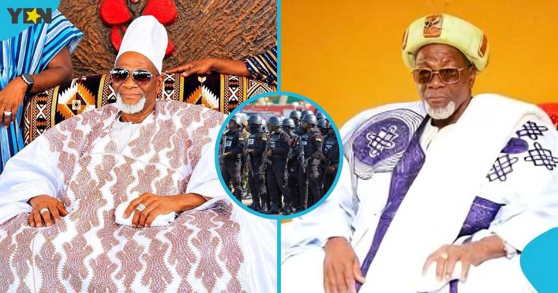 Heavy security presence, Yendi, Norther Region, Dagbon Traditional Area, Dagbon Kingdom, conducts third-day prayers, late Overlord of Dagbon, Yaa-Naa Abukari II Heavy security presence, Yendi, Norther Region, Dagbon Traditional Area, Dagbon Kingdom, conducts third-day prayers, late Overlord of Dagbon, Yaa-Naa Abukari II