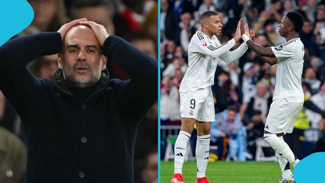 Pep Guardiola believes Real Madrid have handled their injury situation better than Manchester City. Photos by Glyn Kirk and NurPhoto. Pep Guardiola believes Real Madrid have handled their injury situation better than Manchester City. Photos by Glyn Kirk and NurPhoto.