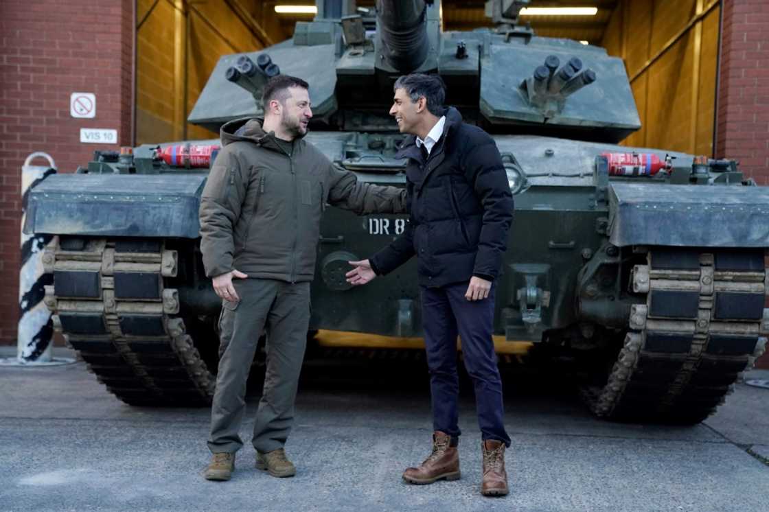 Britain said Ukrainian crews training to use UK-donated Challenger 2 tanks are now ready to deploy to the frontline Britain said Ukrainian crews training to use UK-donated Challenger 2 tanks are now ready to deploy to the frontline