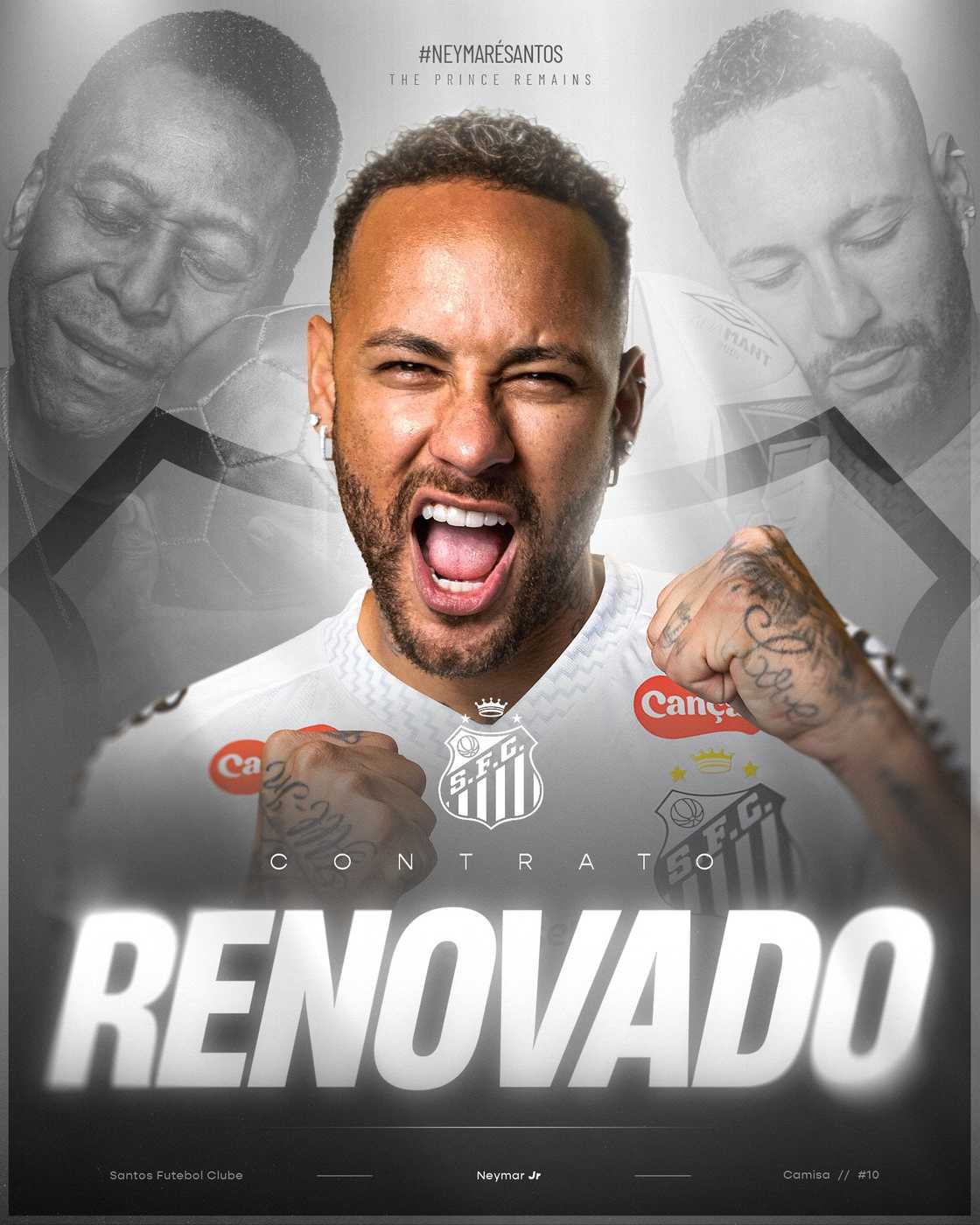 Neymar Jr, Santos, New Neymar Santos contract Neymar Jr, Santos, New Neymar Santos contract