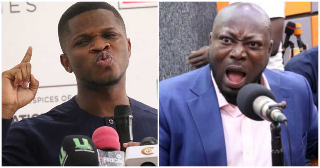 Deep cracks have begun emerging in the NDC after Sammy Gyamfi dared George Opare Addo to bring it on Deep cracks have begun emerging in the NDC after Sammy Gyamfi dared George Opare Addo to bring it on