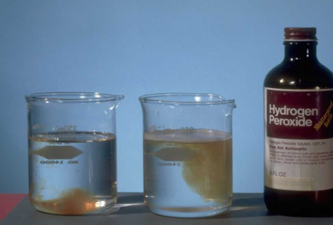 Some people are drinking and gaggling Hydrogen Peroxide and the Ghana Medical Association is worried Some people are drinking and gaggling Hydrogen Peroxide and the Ghana Medical Association is worried