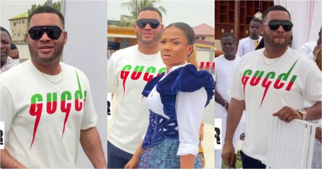 Kwadwo Safo Jnr and wife storm his surprise b'day party as he turns 35 (video) Kwadwo Safo Jnr and wife storm his surprise b'day party as he turns 35 (video)