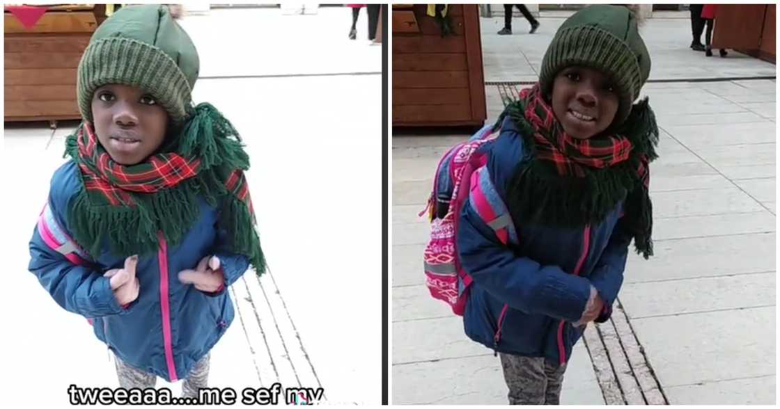 Ghanaian kid questions her mum on why she refuses to hug her after school Ghanaian kid questions her mum on why she refuses to hug her after school