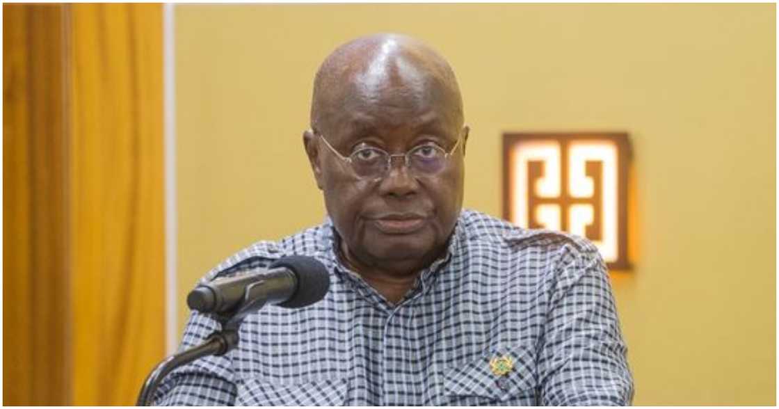 Nana Akufo-Addo serious Nana Akufo-Addo serious