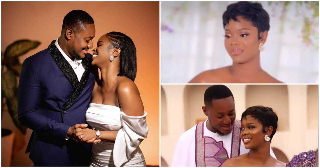 Ghanaian Bride Who Has A Striking Resemblance To Rihanna Rocks Glittering Corseted kente and Short Hairstyle Ghanaian Bride Who Has A Striking Resemblance To Rihanna Rocks Glittering Corseted kente and Short Hairstyle