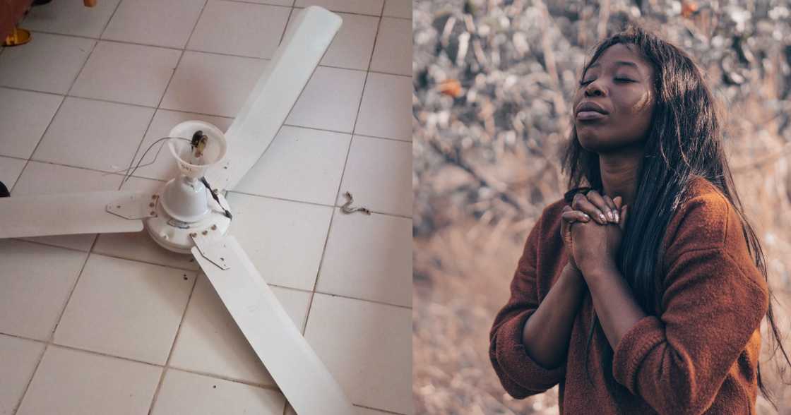 Lady narrates how she escaped an accident Lady narrates how she escaped an accident