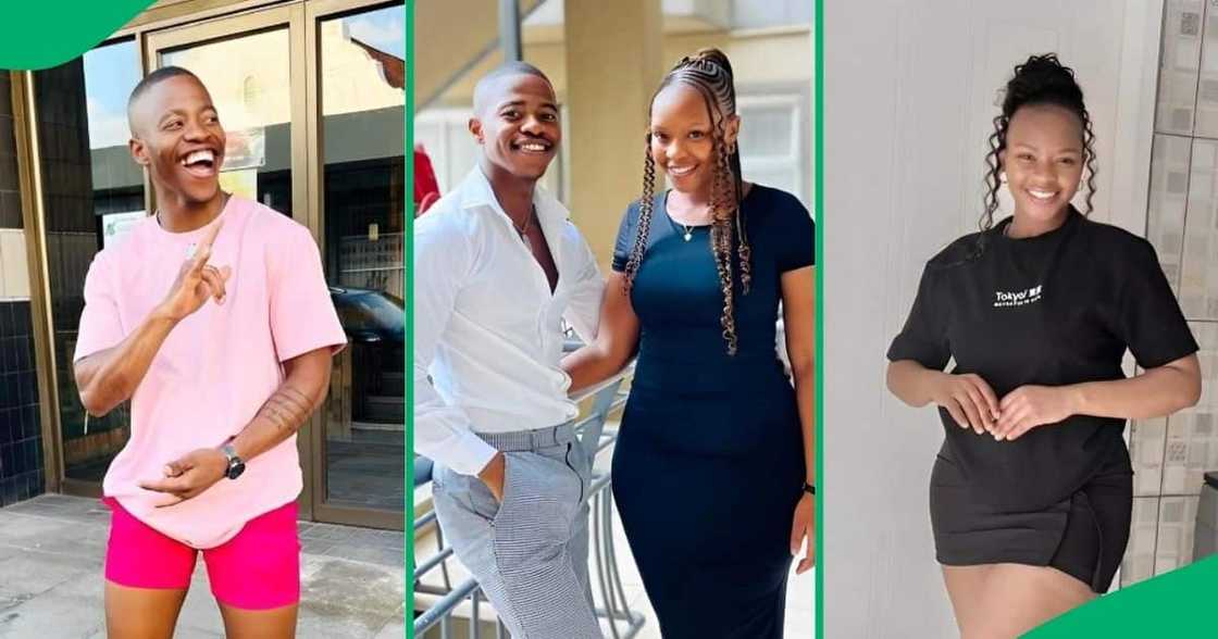 Boyfriend buys his girlfriend a wig. Boyfriend buys his girlfriend a wig.