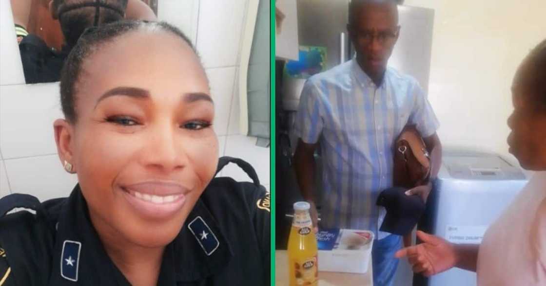 wife gives husband lunch wife gives husband lunch