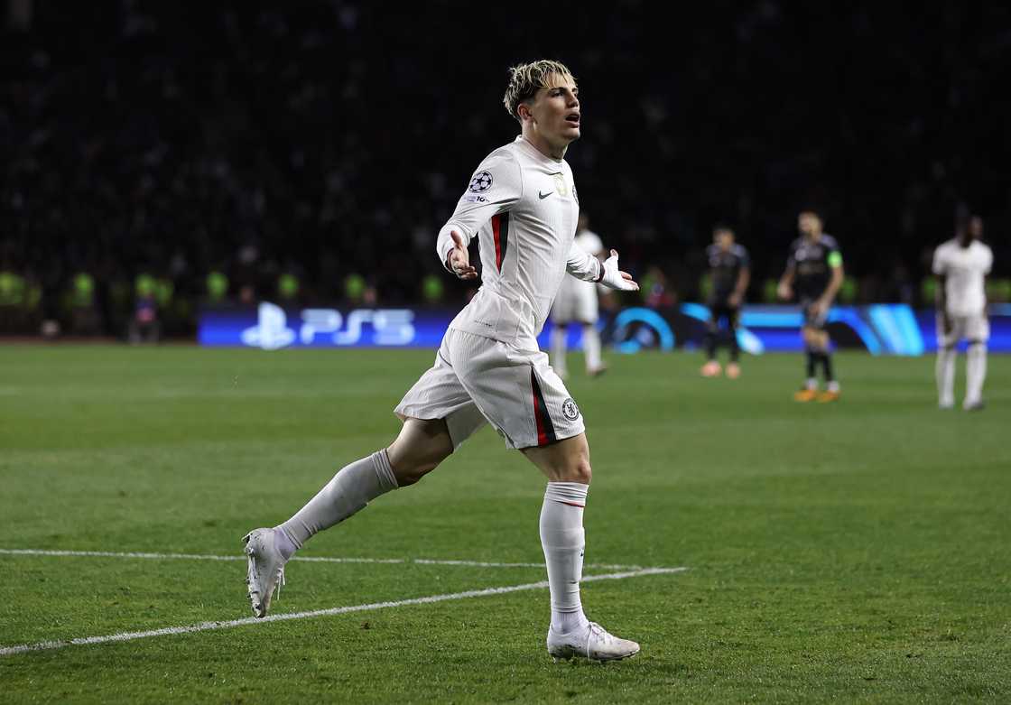 Alejandro Garnacho goal, Garnacho Chelsea, Chelsea vs Qarabag, Qarabag 2-2 Chelsea, Champions League Chelsea, Chelsea second half goal, Garnacho Champions League, Chelsea away match