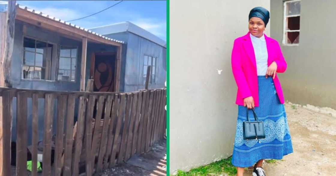 A TikTok video of an Eastern Cape couple that replaced their shack with a bigger and stronger one had Mzansi stunned. A TikTok video of an Eastern Cape couple that replaced their shack with a bigger and stronger one had Mzansi stunned.
