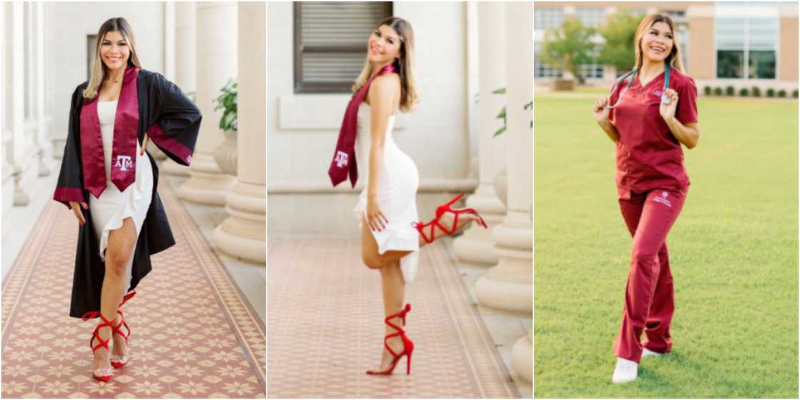 I can finally say I made it - Lady boldly declares as she graduates with Nursing degree from university I can finally say I made it - Lady boldly declares as she graduates with Nursing degree from university