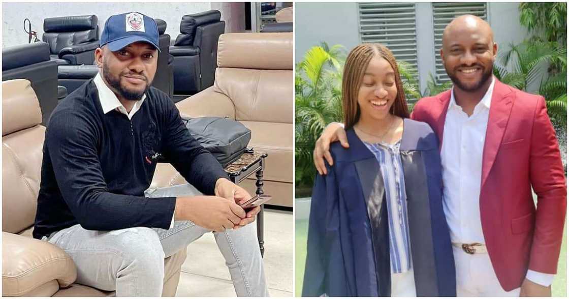 Yul Edochie catches flight to Lagos for daughter's matriculation Yul Edochie catches flight to Lagos for daughter's matriculation