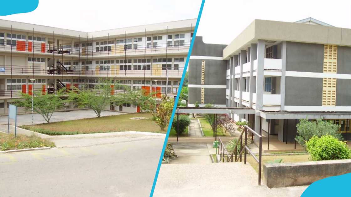 KNUST's campus buildings KNUST's campus buildings