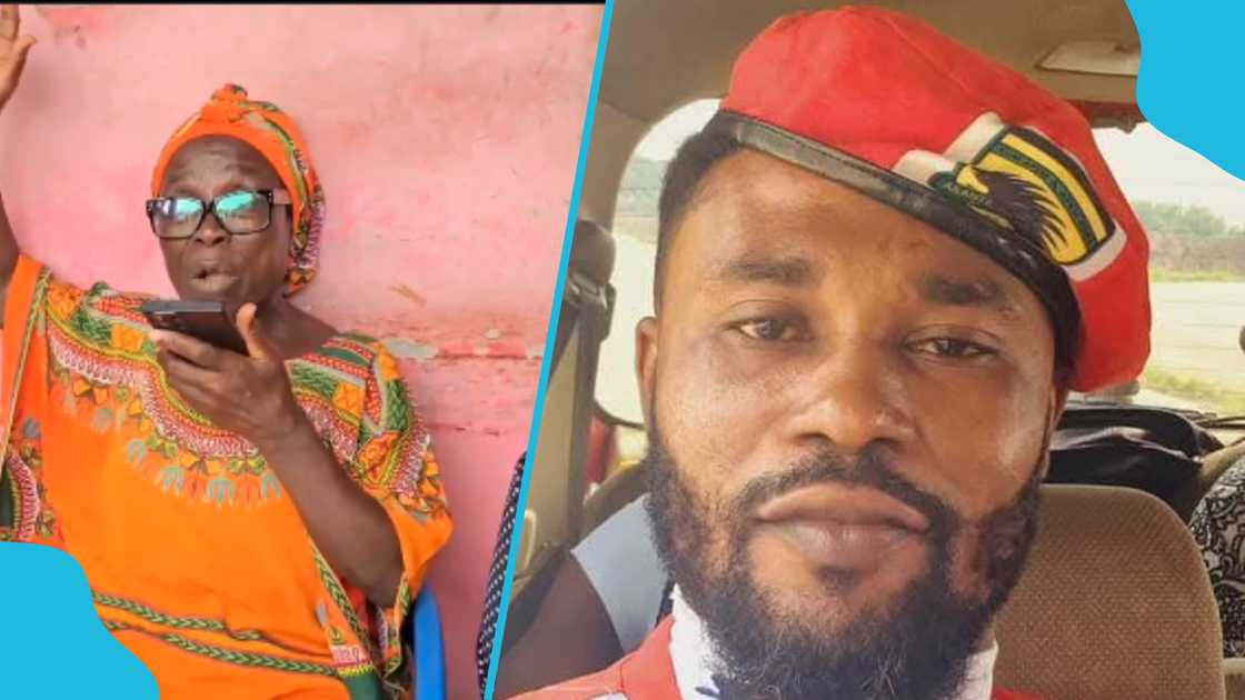 Nana Pooley's mother cries for son's return. Nana Pooley's mother cries for son's return.