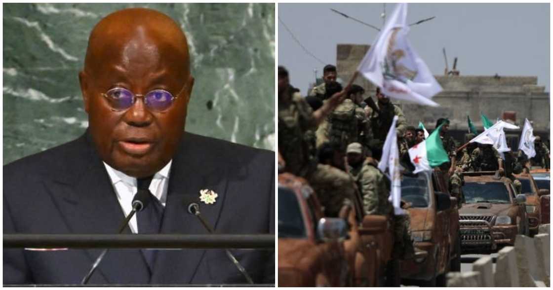 President Akufo-Addo has appealed to the global community to help West Africa fight against growing threats of terrorism President Akufo-Addo has appealed to the global community to help West Africa fight against growing threats of terrorism