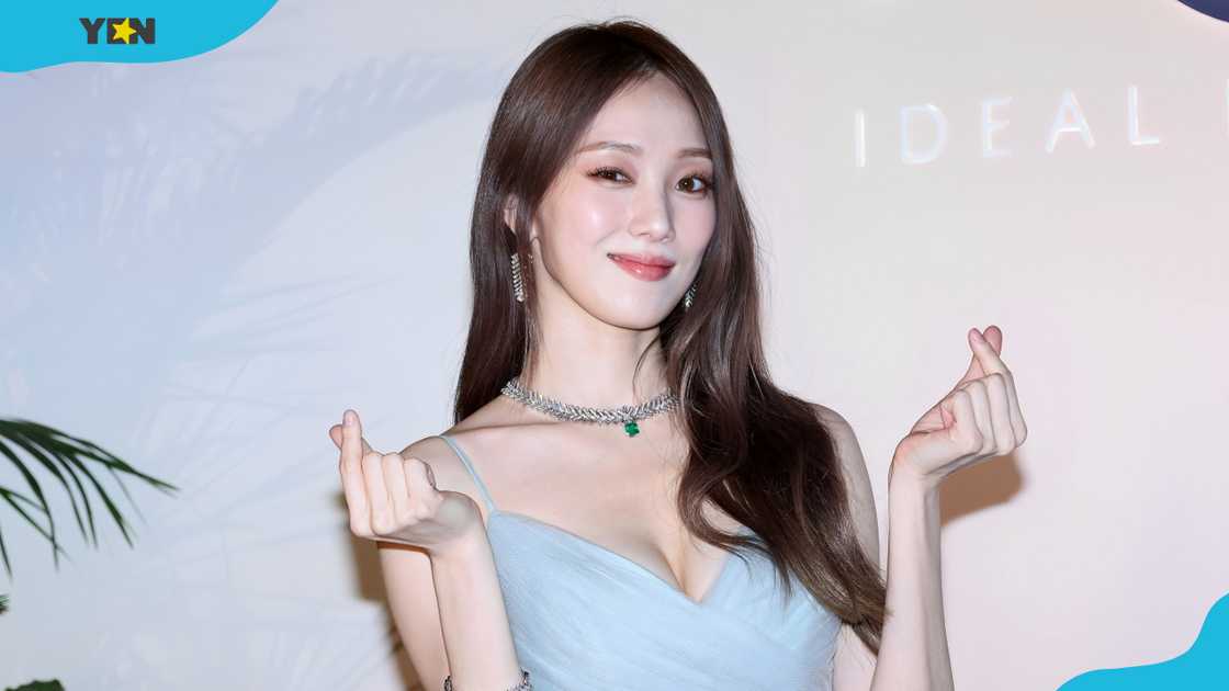 South Korean actress Lee Sung-Kyung attends the photocall for the FRED "Monsieur Fred Ideal Light" collection.