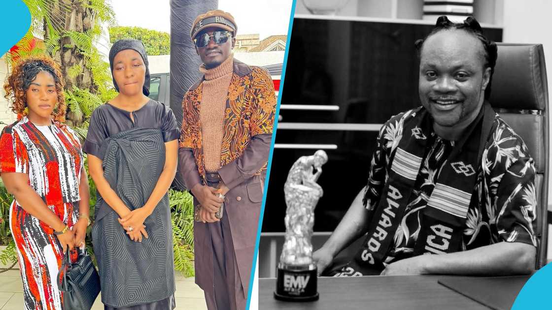 Daddy Lumba, Daddy Lumba's wife, Odo Broni, Lil Win, Lil Win's wife, Maame Serwaa, Daddy Lumba's funeral