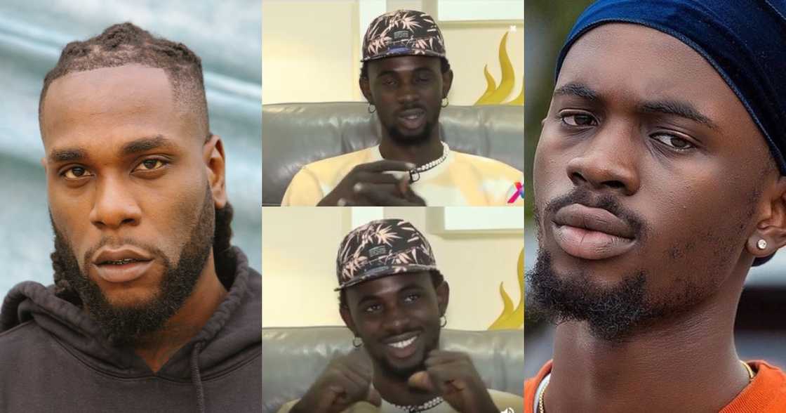 Burna Boy Calls Me Every 3 Days - Black Sherif Talks About Close Bond in New Video Burna Boy Calls Me Every 3 Days - Black Sherif Talks About Close Bond in New Video