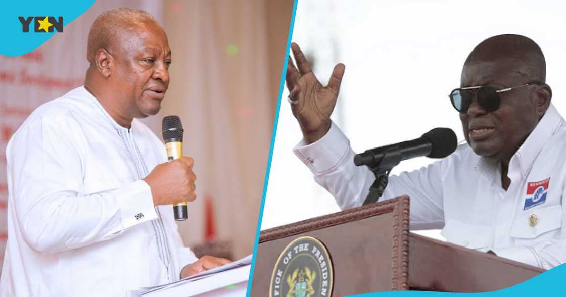 Mahama Critiques Akufo-Addo's Inability To Solve Ghana's Problem