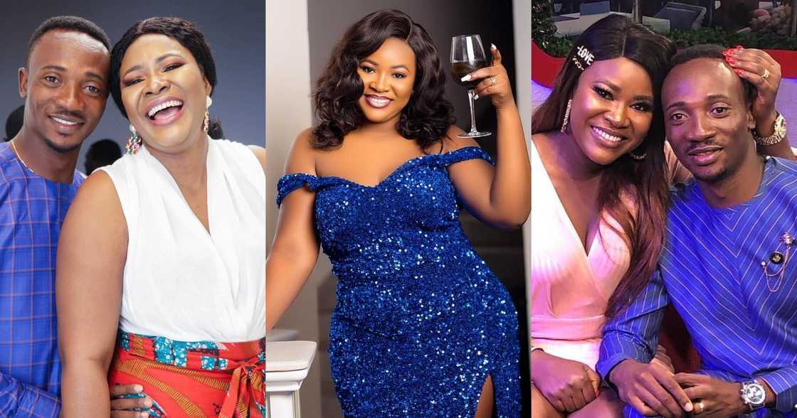 Salinko: Actor's wife Nancy Owusu praises his bedroom skills; says he can go 1 hour (video) Salinko: Actor's wife Nancy Owusu praises his bedroom skills; says he can go 1 hour (video)