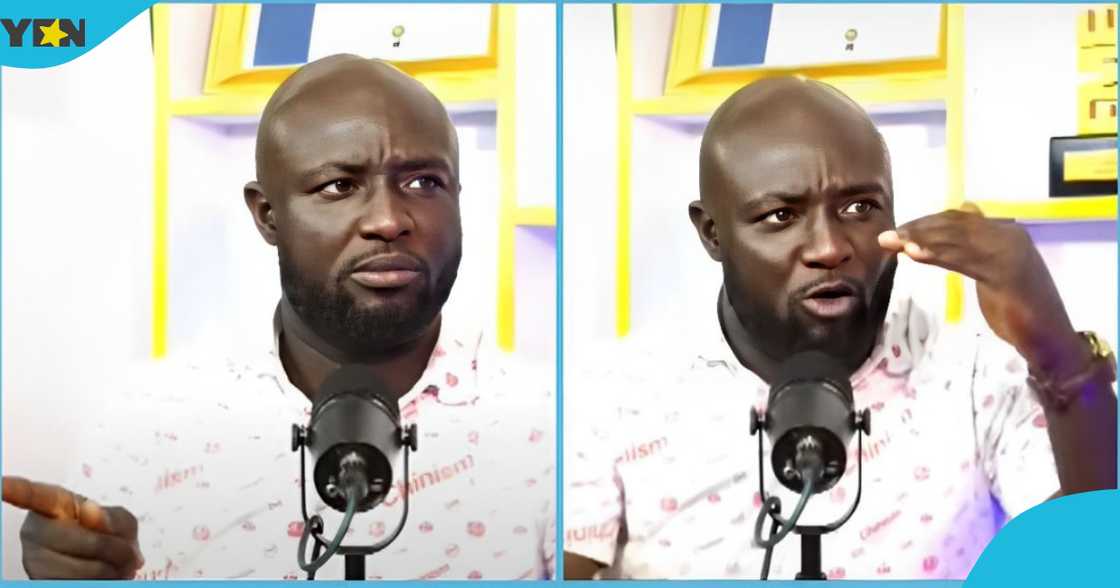 A photo of Ogyam, the Ghanaian social commentator who has divorced his wife for refusing to perform house chores A photo of Ogyam, the Ghanaian social commentator who has divorced his wife for refusing to perform house chores