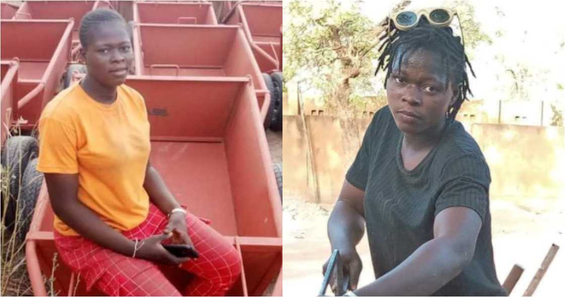 Aïcha Drabo at a workshop Aïcha Drabo at a workshop