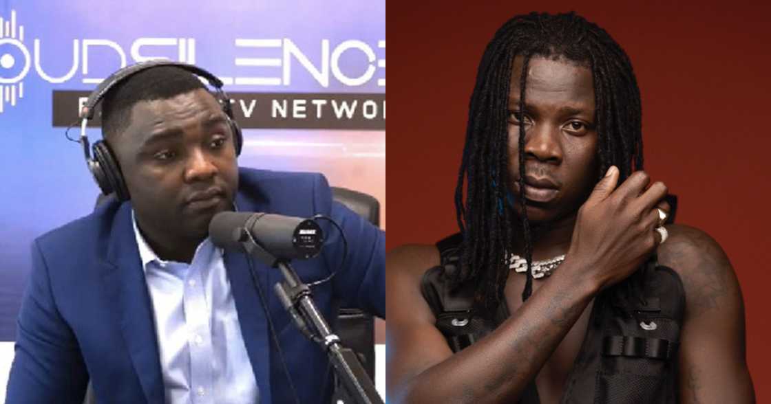 Stonebwoy lambasts 'mad' Kelvin for death threat against his wife and daughter Stonebwoy lambasts 'mad' Kelvin for death threat against his wife and daughter